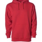 Custom Branded Independent Trading Co Hoodies - Red