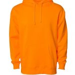 Custom Branded Independent Trading Co Hoodies - Safety Orange
