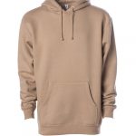 Custom Branded Independent Trading Co Hoodies - Sandstone