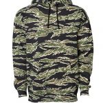 Custom Branded Independent Trading Co Hoodies - Tiger Camouflage