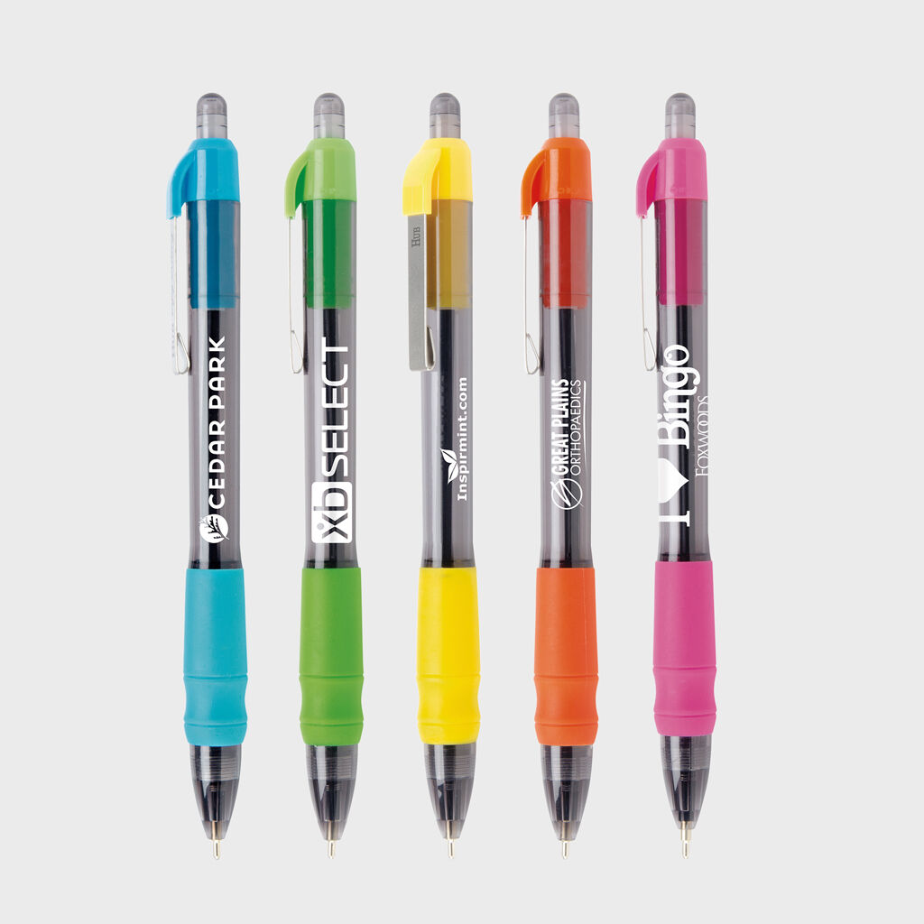 Custom Branded Hub Pen Pens - Orange
