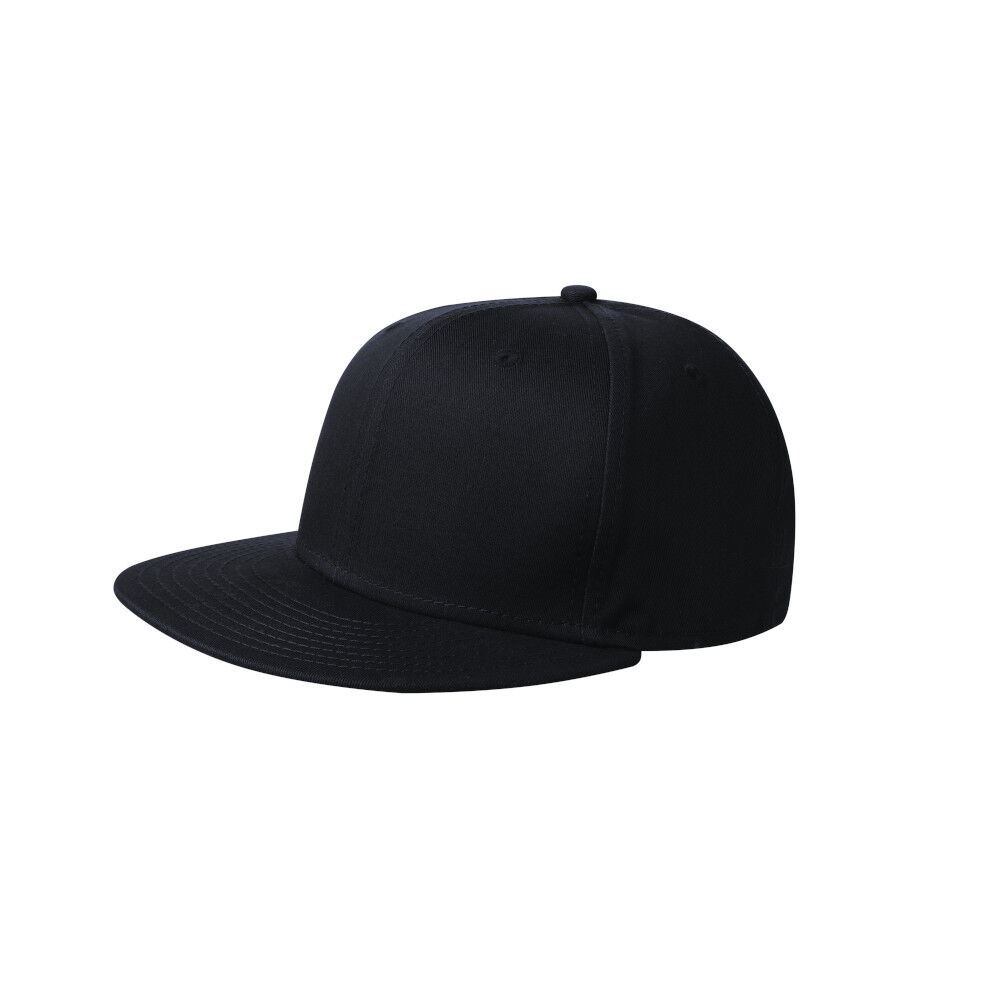 Branded New Era Flat Bill Snapback Cap Dark Navy