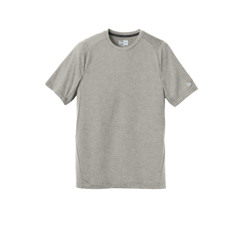 Custom Branded New Era T-Shirts - Rainstorm Grey