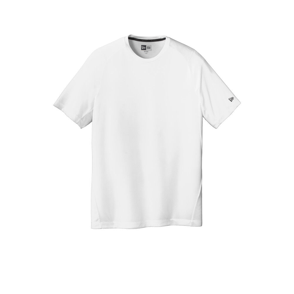 Custom Branded New Era T-Shirts - White Solid