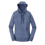 Branded New Era Ladies French Terry Pullover Hoodie Dark Royal Twist