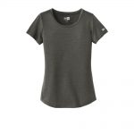 Branded New Era Ladies Series Performance Scoop Tee Graphite