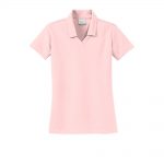 Branded Nike Ladies Dri-FIT Micro Pique Polo Arctic Pink