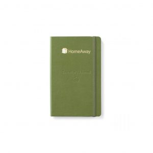 Branded Moleskine Passion Journal – Travel Elm Green