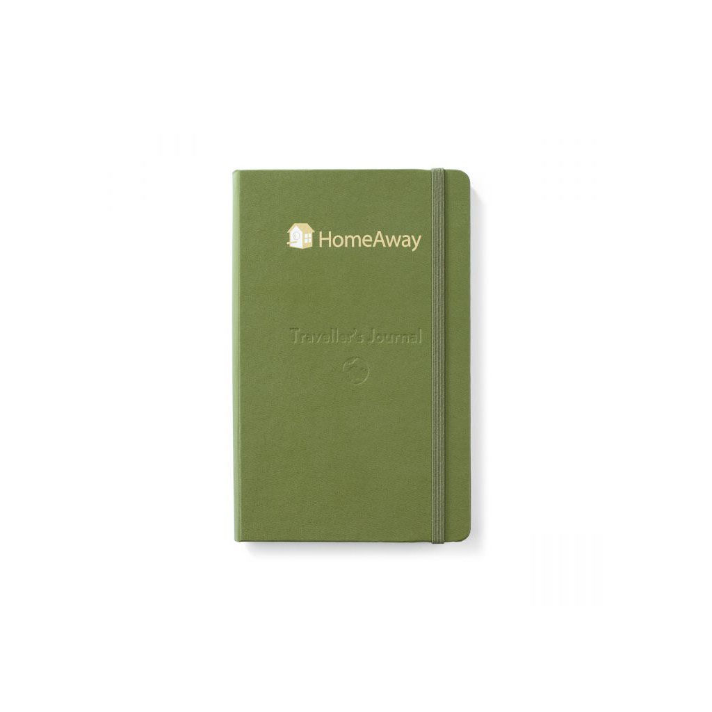 Branded Moleskine Passion Journal – Travel Elm Green