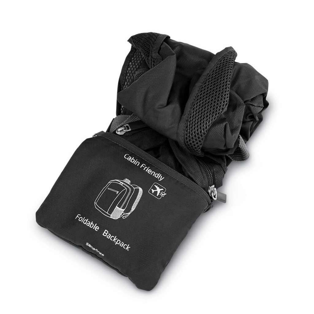 Branded Samsonite Foldable Backpack Graphite