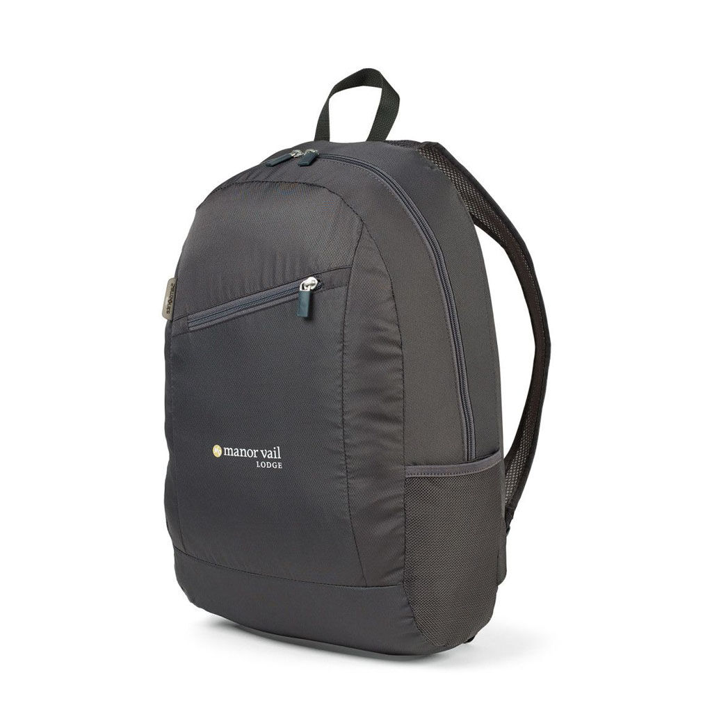 Custom Branded Samsonite — Samsonite Foldable Backpack Drive Merchandise
