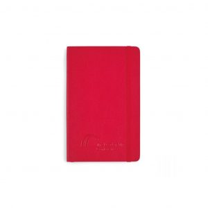 Branded Moleskine Soft Cover Ruled Large Notebook Red