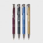 Custom Branded Hub Pen Pens - Plum