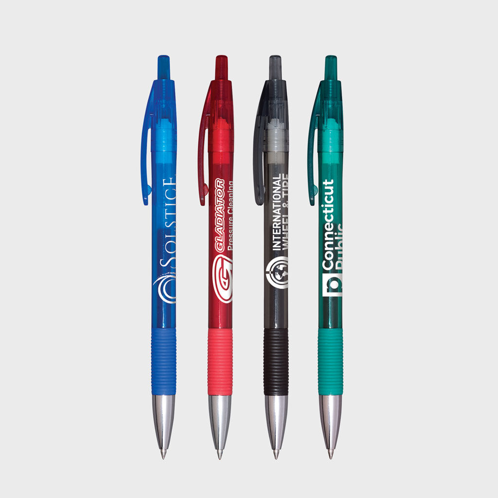 Custom Branded Hub Pen Pens - Red