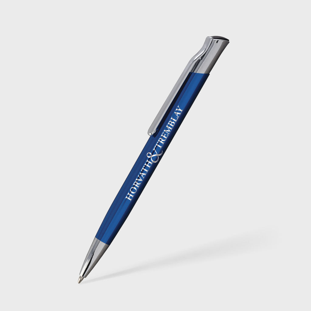 Custom Branded Hub Pen Pens - Blue