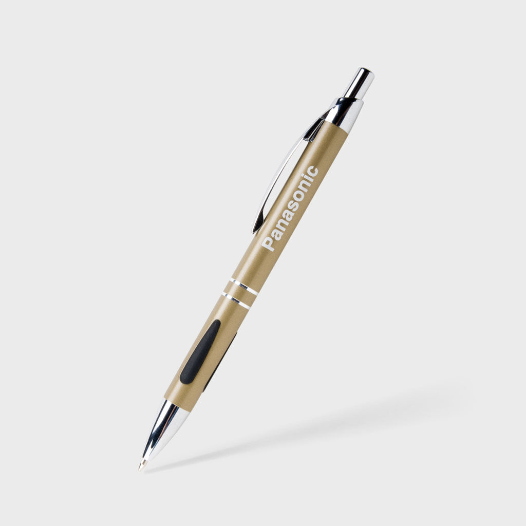 Custom Branded Hub Pen Pens - Gold