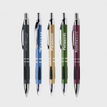 Custom Branded Hub Pen Pens - Olive Green