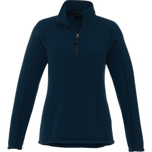 Branded Bowlen Polyfleece Quarter Zip (Female) Navy