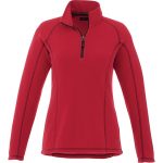 Custom Branded Bowlen Polyfleece Quarter Zip (Female) - Team Red