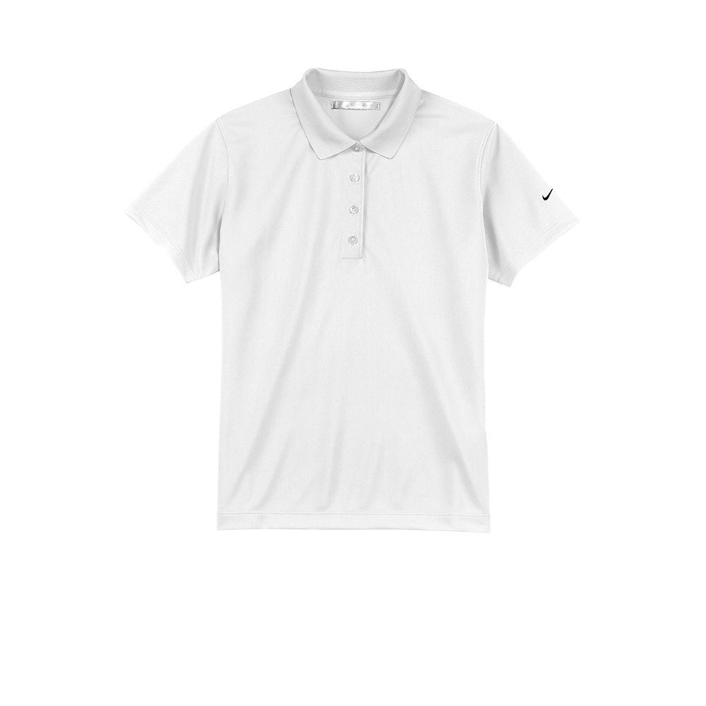 Branded Nike Ladies Tech Basic Dri-FIT Polo White