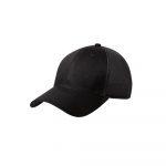 Branded New Era Snapback Contrast Front Mesh Cap Black/Black