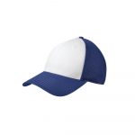 Branded New Era Snapback Contrast Front Mesh Cap White/Royal