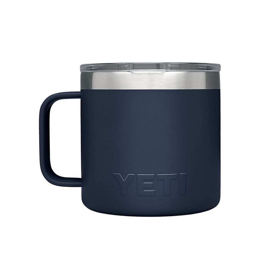 Yeti Rambler Mug, Navy, 14 oz Capacity