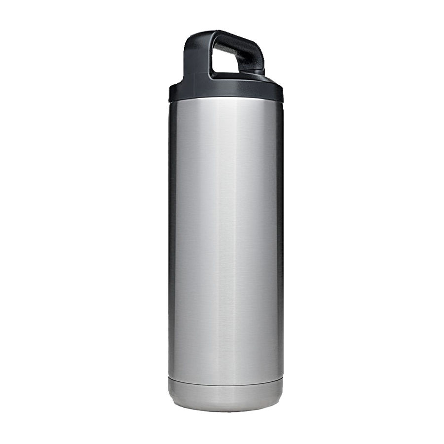 Branded YETI 18oz Bottle Stainless Steel