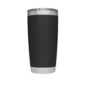 Branded YETI 20oz Rambler Black