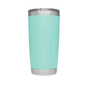 Branded YETI 20oz Rambler Seafoam