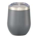 Custom Branded Corzo Copper Vacuum Insulated Cup 12oz - Gray