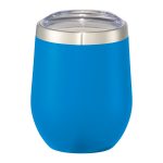 Custom Branded Corzo Copper Vacuum Insulated Cup 12oz - Process Blue