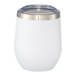 Custom Branded Corzo Copper Vacuum Insulated Cup 12oz - White