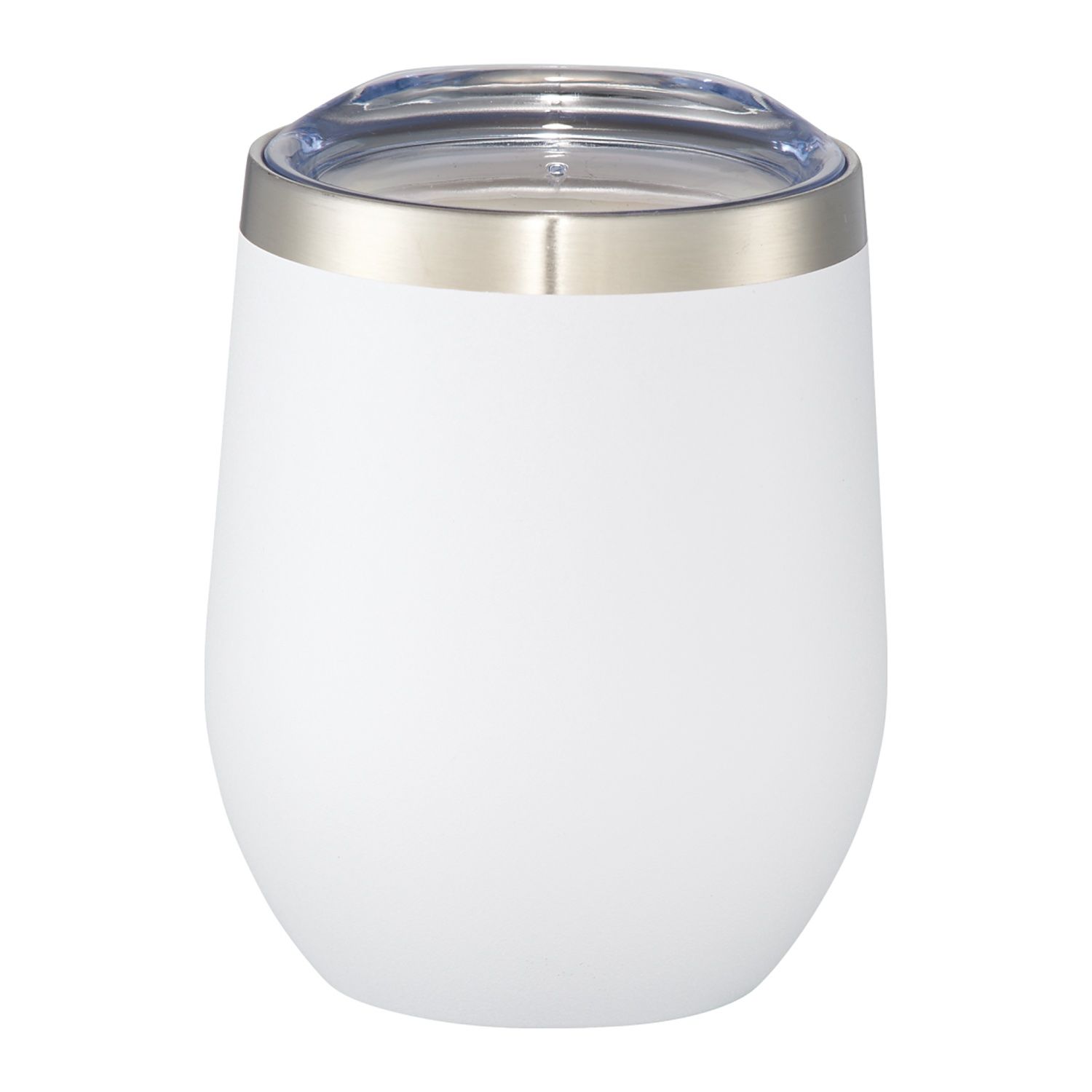 Branded Corzo Copper Vacuum Insulated Cup 12oz White