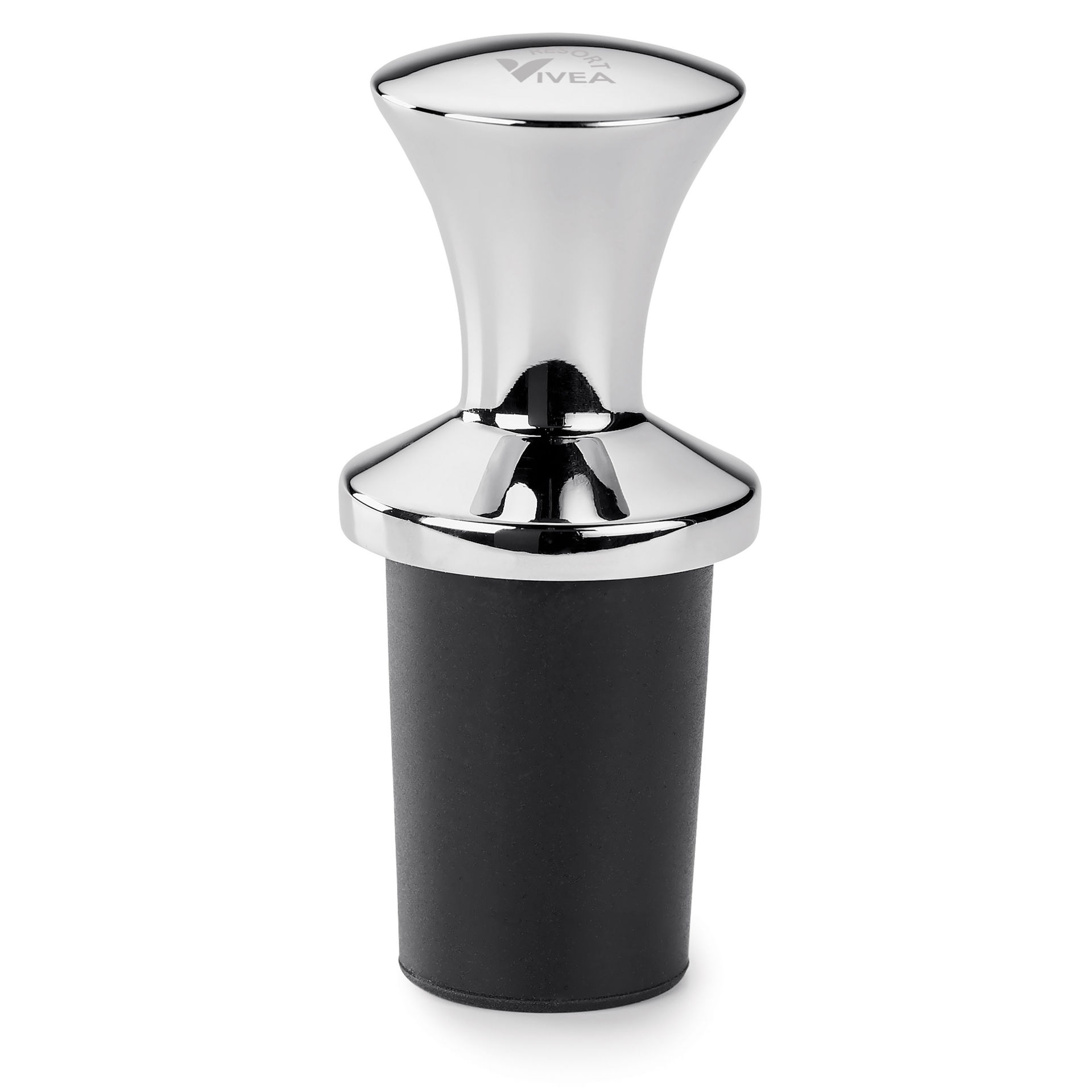 Branded Fabrizio Bottle Stopper Black