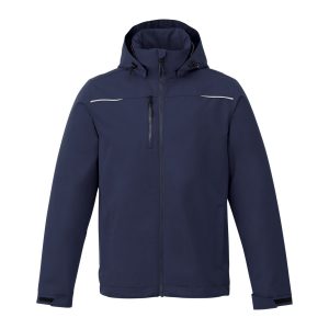 Branded Mens COLTON Fleece Lined Jacket Vintage Navy