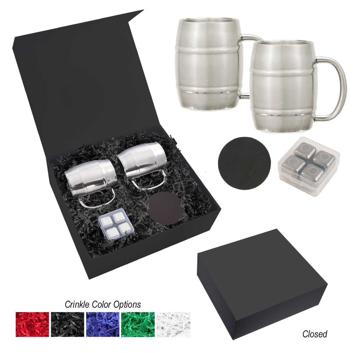 Custom Branded Moscow Mule Cocktail Kit - Black