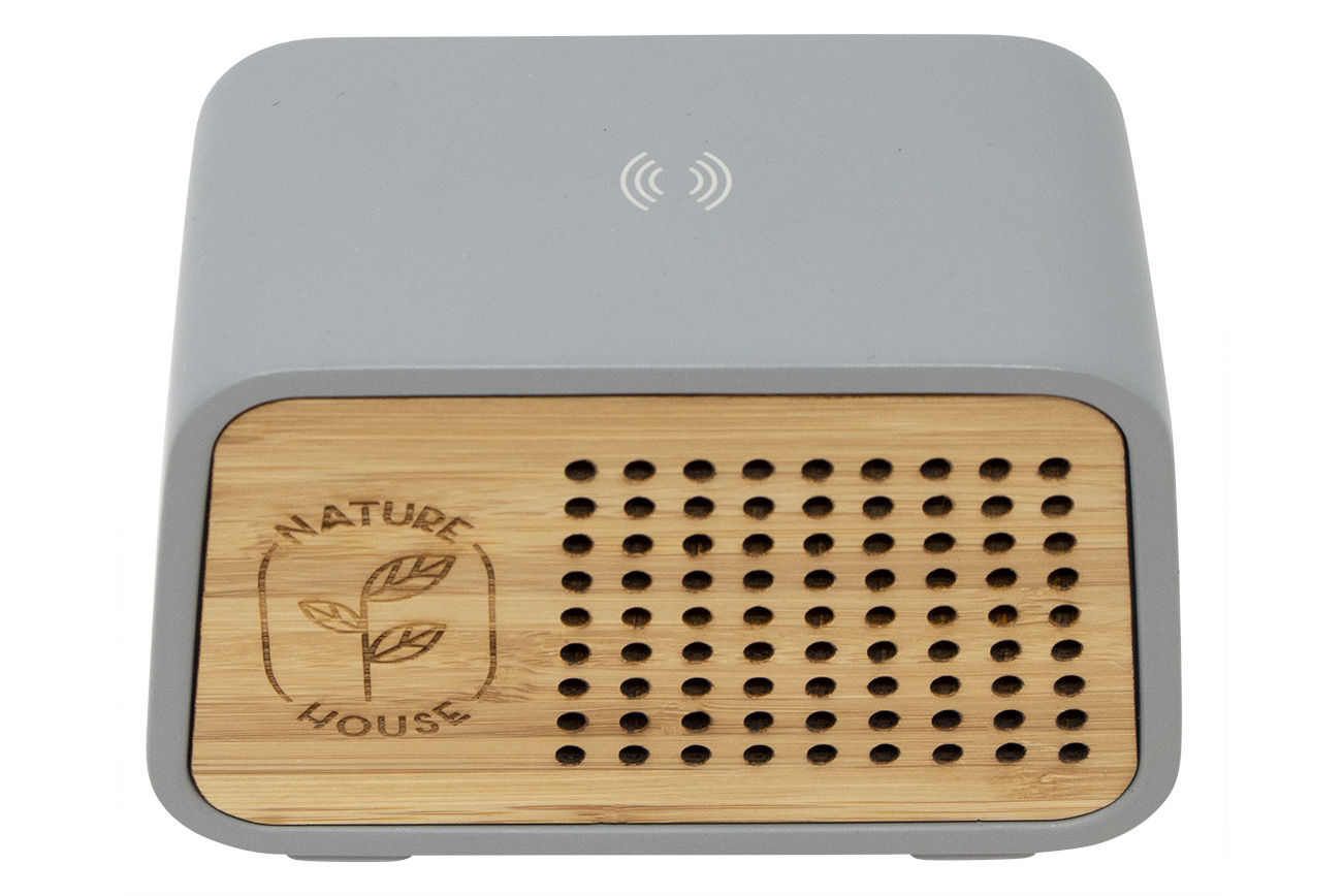 Custom Branded Temblor™ Speaker + Wireless Charger