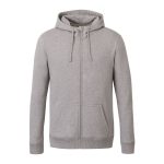 Branded tentree Men’s Organic Cotton Zip Hoodie ten Heather Grey