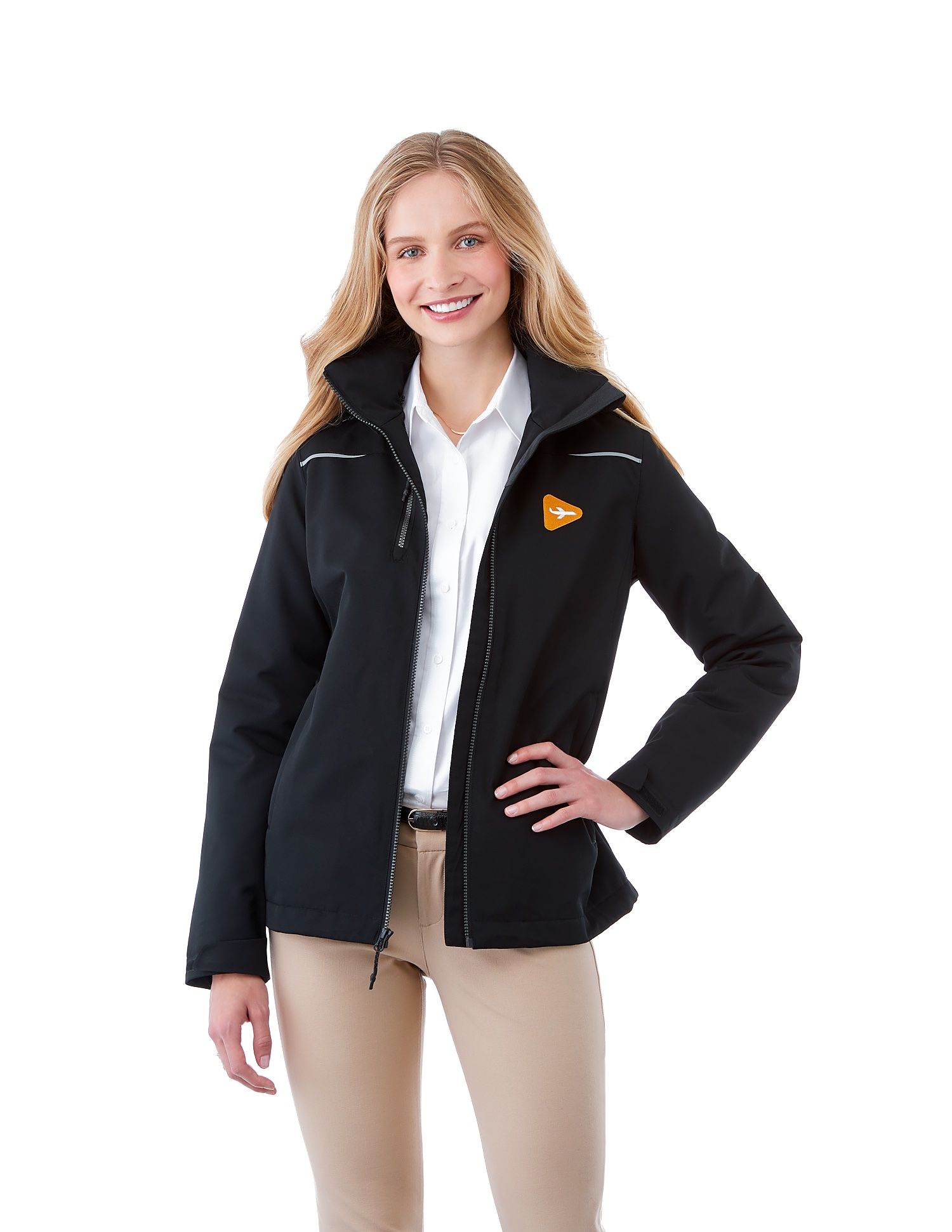 Custom Branded Womens COLTON Fleece Lined Jacket