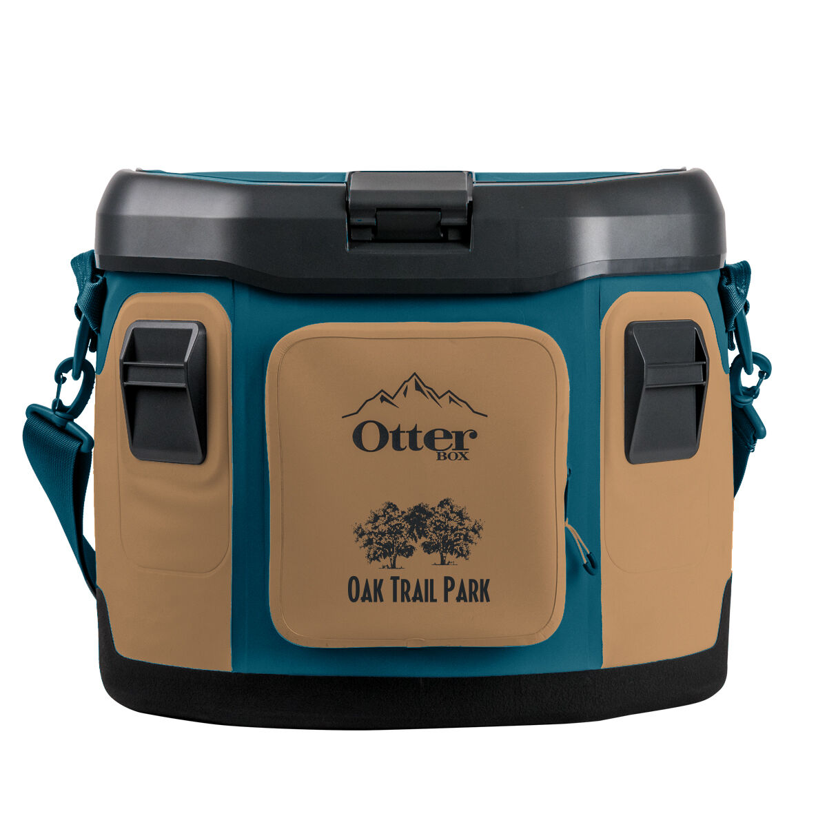 Custom Branded Otterbox Bags - Brown/Blue