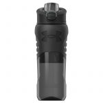 Branded Under Armour® 24 Oz. Draft Grip Bottle Charcoal