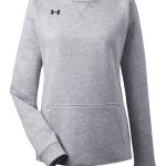 Custom Branded Under Armour Crew - True Grey Heather/Black