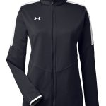 Branded Under Armour Ladies’ Rival Knit Jacket Black