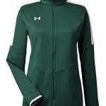 Branded Under Armour Ladies’ Rival Knit Jacket Forest Green