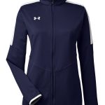 Branded Under Armour Ladies’ Rival Knit Jacket Midnight Navy