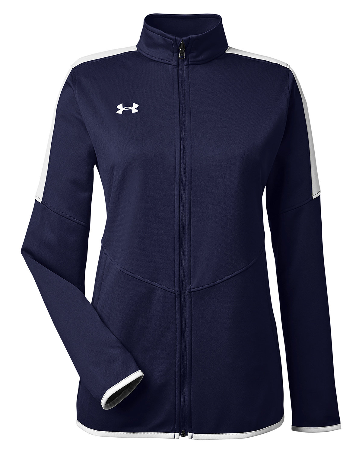 Branded Under Armour Ladies’ Rival Knit Jacket Midnight Navy