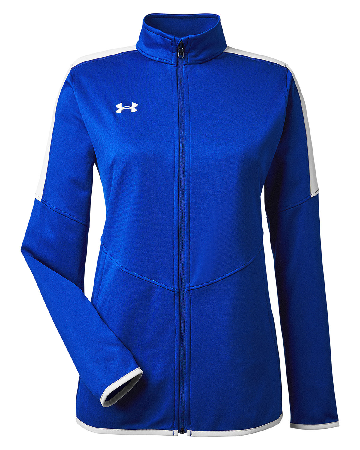 Branded Under Armour Ladies’ Rival Knit Jacket Royal