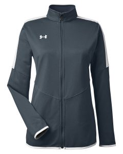 Branded Under Armour Ladies’ Rival Knit Jacket Stealth Grey