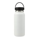 Branded Hydro Flask® Wide Mouth With Flex Cap 32oz White